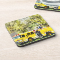 Back at the Firehouse cork coasters