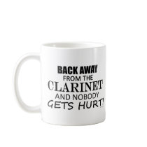 Back Away From The Clarinet Mugs