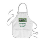 Back AWAY from the grill or ELSE ! Aprons
