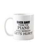 Back Away From The Piano Mug