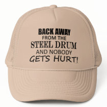 Back Away From The Steel Drum hats by Awesome_Musician Back Away From The Steel Drum hats