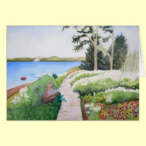 Back Bay Walk card by ditayhoff Back Bay Walk card
