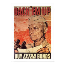Back 'Em Up (white) posters