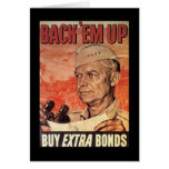 Back 'Em Up World War 2 Card