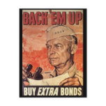 Back 'Em Up World War 2 Post Cards