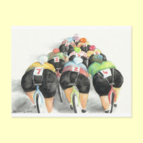 Back End of the Bunch postcard, by Lyn Hurring