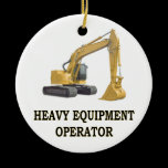 BACK HOE ornaments