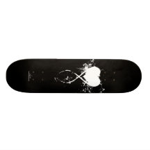 back in black skate boards