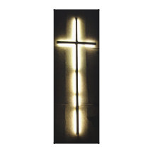 Back Lit Cross Canvas Print