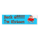 Back Off 16 bumper stickers by bumper2bumper Back Off 16 bumper stickers