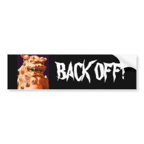 BACK OFF! bumper stickers by maekju BACK OFF! bumper stickers