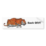 Back OFF! Bumper Sticker