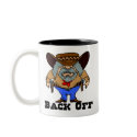 Back Off Funny Western Mug by mrssocolov Back Off Funny Western Mug