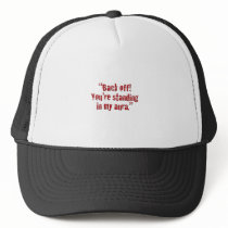 "Back off!" Trucker Hats
