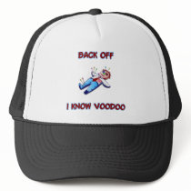 Back Off I Know Voodoo Doll Magic Haitian hats