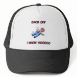 Back Off I Know Voodoo Doll Magic Haitian hats