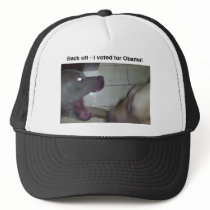 back off i voted for Obama hats