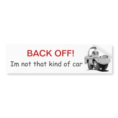 Back Off Car