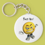 Back Off! Keychain keychains