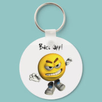 Back Off! Keychain