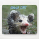 Back Off mousepads