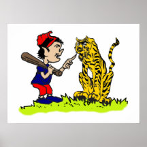 Back Off Tigs Posters