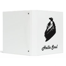 Back Soul 3 Ring Binder