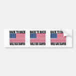 Back to Back World War Champion Bumper Stickers