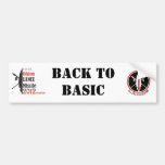 Back to Basic for the 2012 Ft Sill Runion Bumper Sticker