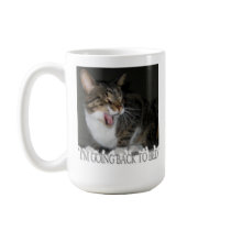 BACK TO BED KITTY mugs by jaylichtenberger BACK TO BED KITTY mugs