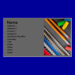 back_to_school_032 pencils erasers books education business cards