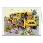 Back to School 80's Style Greeting Card cards