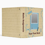 Back to school assignment folder binders