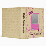 Back to school assignment folder binders