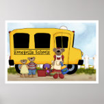 Back to School Bears Poster