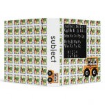 Back to School 3 Ring Binders