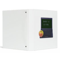 back to school vinyl binder