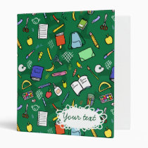 "Back to school" binder (editable) binders