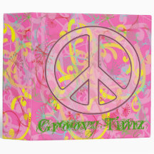 BACK TO SCHOOL BINDERS - GROOVY TIMZ - PEACE GIFTS