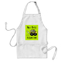 Back to School Bus Apron