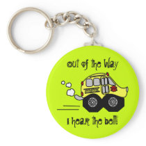Back to School Bus Keychains