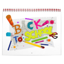 Back to School Calendar by bnpdesignstudio Back to School Calendar