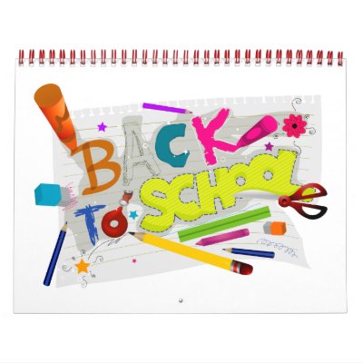 Back to School Calendar by bnpdesignstudio