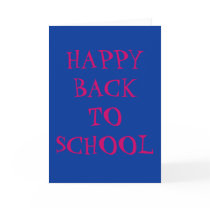Back To School Card