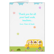 Back to School Card cards