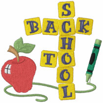 Back To School embroidered shirts by Embroidery4U Back To School embroidered shirts