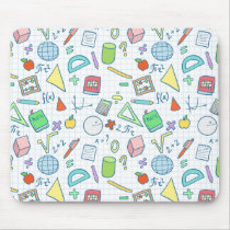 Back to school: math mousepad mousepads