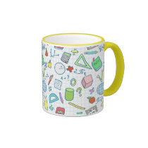 Back to school: math mug mugs
