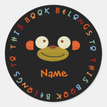 Back To School Monkey Stickers! stickers