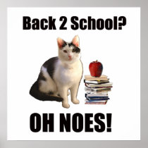 Back to school? OH NOES Print